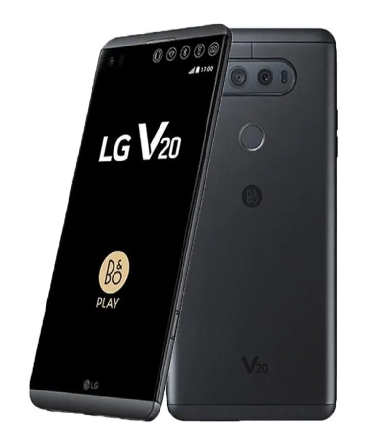 LG – téléphone portable d'origine V20 H910 H918 VS995 débloqué, 4 go 64 go, 57 pouces, double caméra 16mp, 8mp, système d'exploitation Android 70, 4G LT, remis à neuf, 1523102