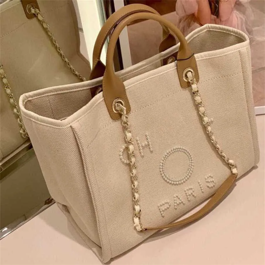 70% Factory Outlet Off Women's Hand Canvas Beach Bag Tote Handbags Classic Large Backpacks Capacity Small Chain Packs Big Crossbody 3EBH on sale