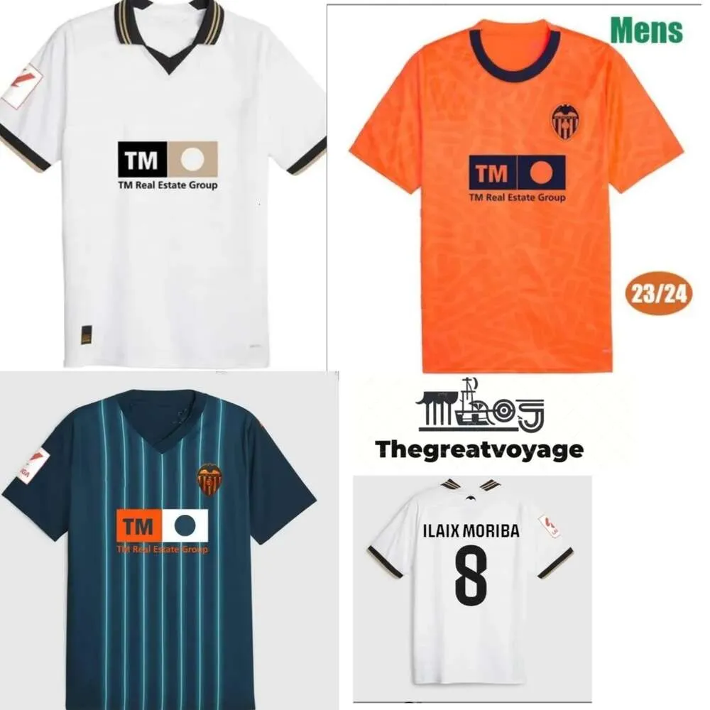 23 24 Valencias CF Soccer Jerseys CAVANI GUEDES GAMEIRO camisetas de futbol RODRIGO Gaya M.Gomez hommes enfants kit maillots de football 2023 Rivero C.SOLER Cheryshev 9999