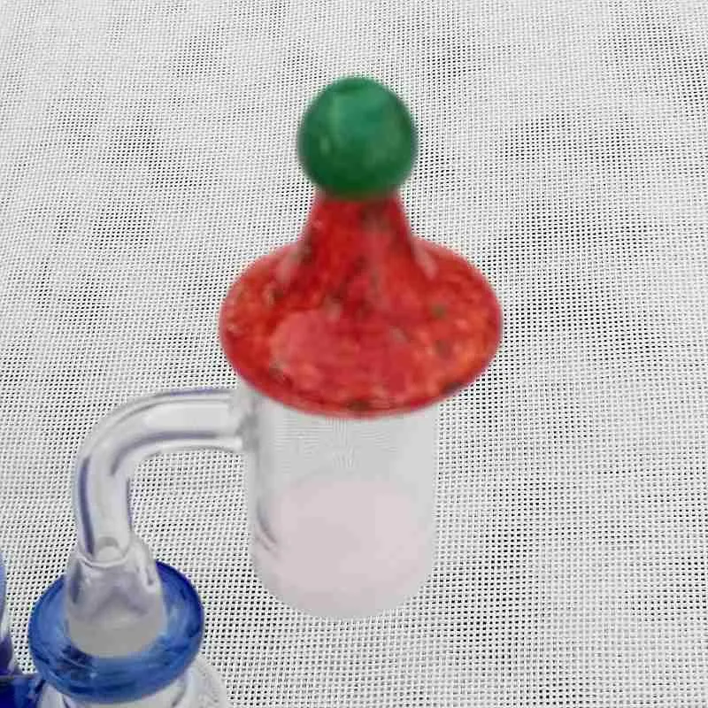 Newest Colorful Carb Caps Glow In The Dark Mini Cute Smoking Accessories For Glass Quartz Thermal Banger Hat Style DCC07
