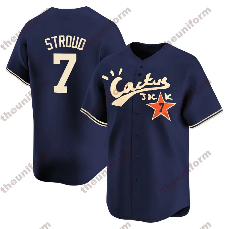Custom S 5XL Houston CJ STROUD CACTUS JACK JEREMY... From Theuniform,  $16.56 | DHgate.Com