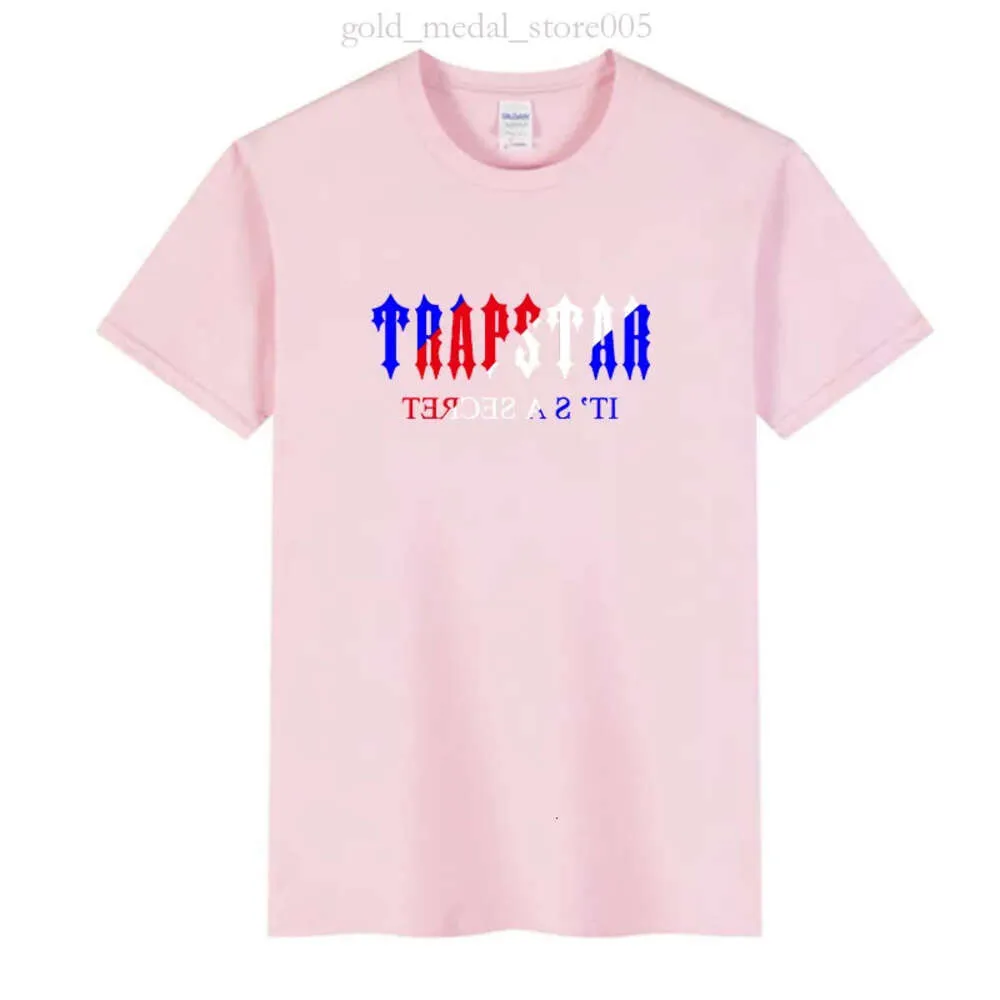 Herrkvinnor Designers T Shirts Fashion Man T Shirt Trapstar Top Quality Women Tees Kort ärm Luxe Tshirts 919