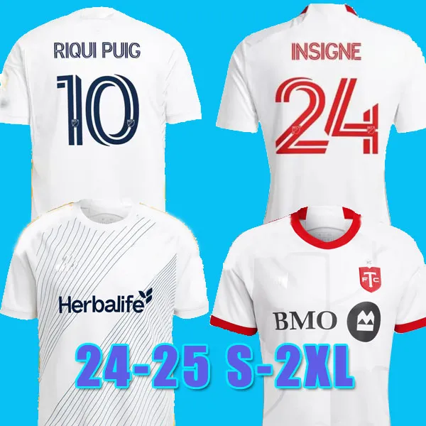 2024 MLS LA GALAXY TORONTO BORTA SOCCER JERSEYS GIOVANI RIQUI PUIG ALESSANDRINI INSIGNE FOTBALL SKITS KIT TOPP