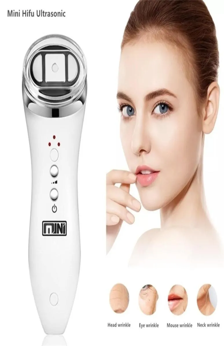 Mini Machine HIFU à ultrasons, produits de soins de la peau, RF Ffrecuencia, Lifting du visage, thérapie Anti-rides, 2105181945737