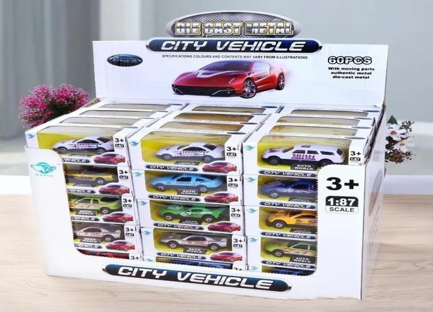Modello di auto giocattolo per bambini Simulazione Mini cartone animato Modelli di auto in lega Giocattoli Regali 1 pz Dimensioni Colore casuale8792306
