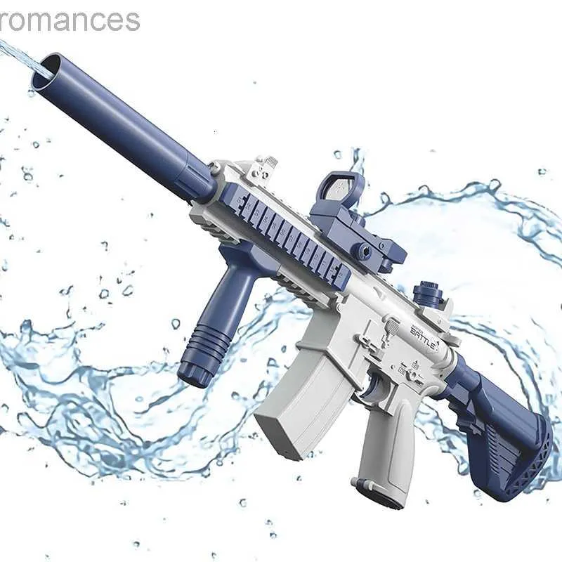 ألعاب بندقية بندقية ألعاب كهربائية مياه غلوك مسدس يطلق النار على مسافة طويلة TOY Summer Water Beach Toy للأطفال للأطفال الفتيات البالغين 240307