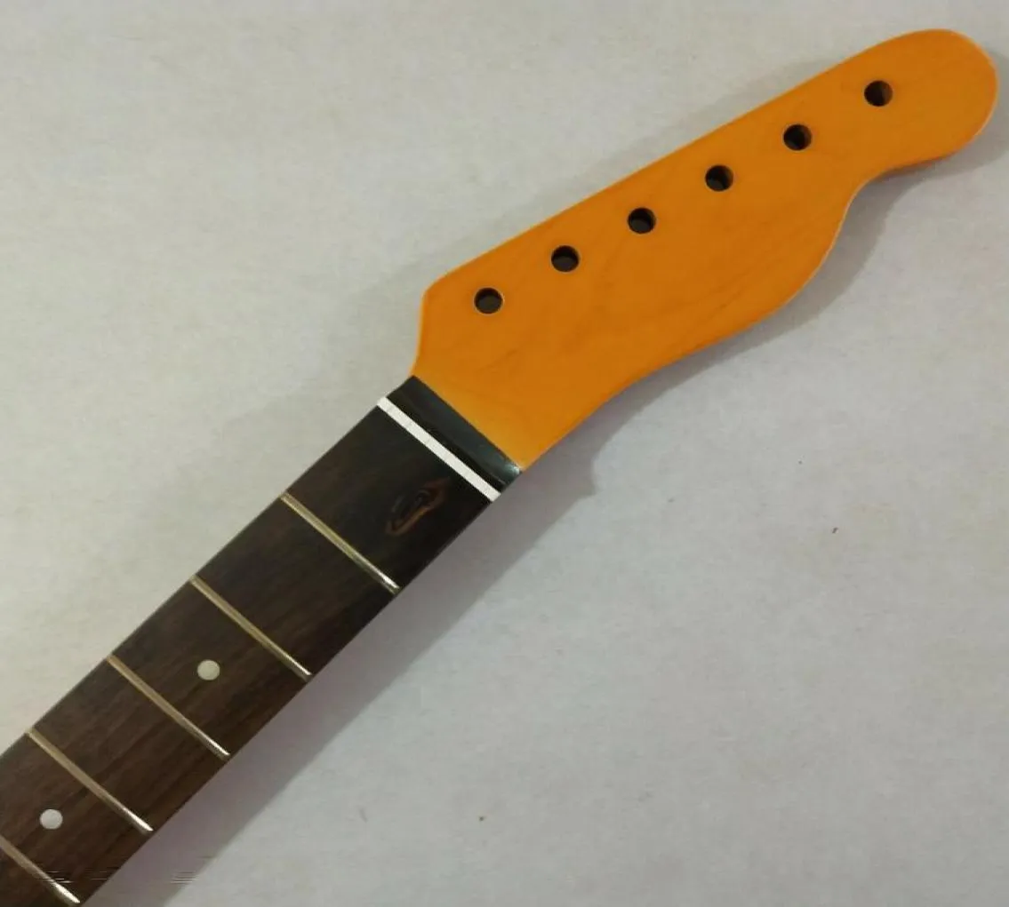 21 Frets Maple Neck For Style Vintage Electric Guitar Neck Yellow4185523