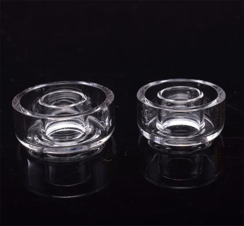 Quartz Dish for Titanium Ti/Qtz Titanium Nail Replacement Quartz Dish Quartz Banger Beracky Cyclone Riptide Glass Spinning Carb Cap