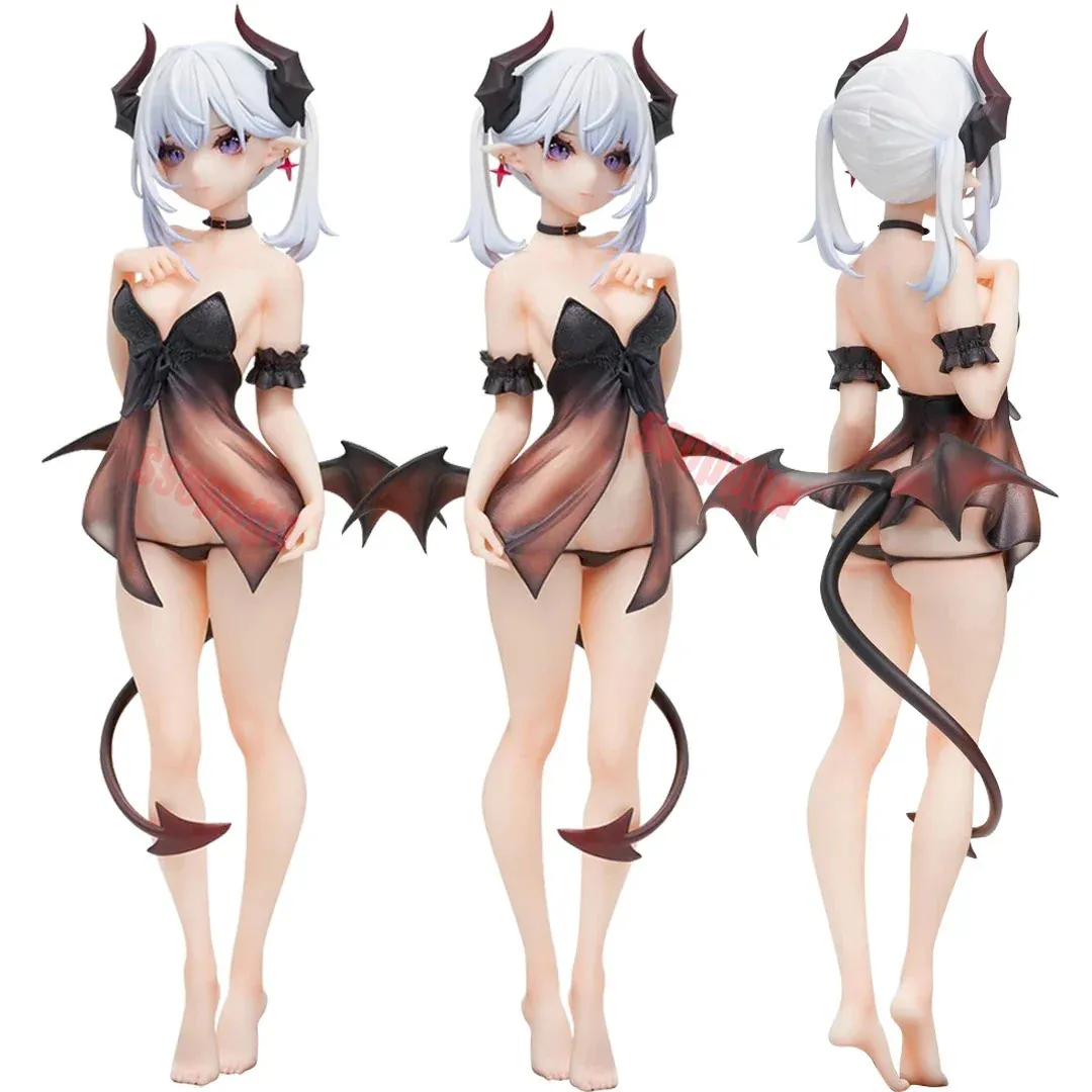 AniMester Figura Pequeño Demonio Lilith Succubus Lulumu 1/6 Anime PVC Figura de Acción Juguete Estatua Nativa Colección Adulto Modelo Muñeca 240227