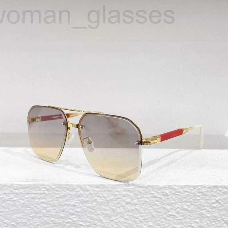 Zonnebril designer herfst 23 P thuis Tiktok dezelfde stijl persoonlijkheid zonnebril voor dames Veelzijdige high-end mode PR132 JVJS