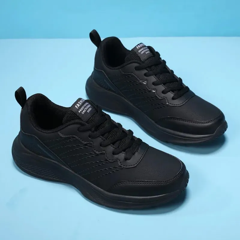 Sapatos casuais para homens mulheres para preto azul cinza respirável confortável treinador esportivo tênis cor-10 tamanho 35-41