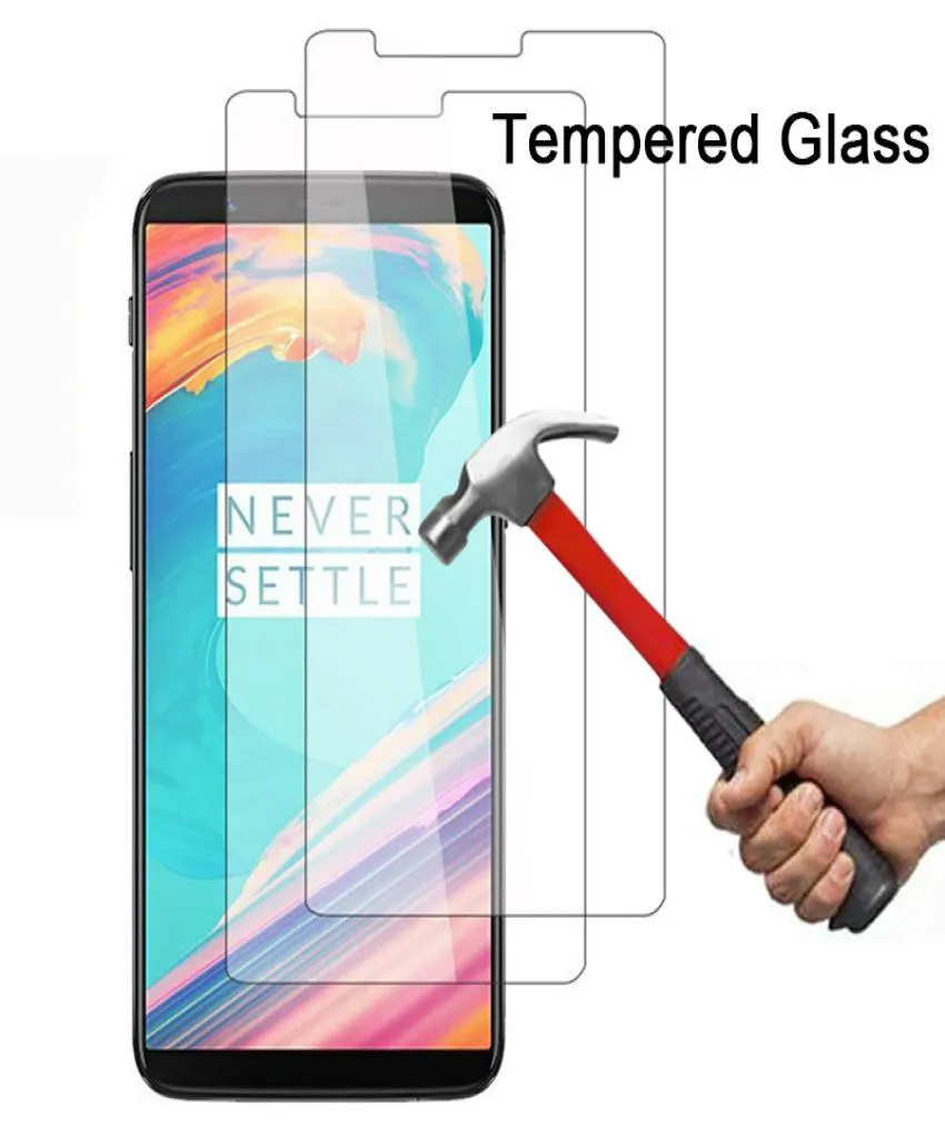 Skyddsglas för OnePlus 5T 5 3T 3 2 Smarttelefon härdat glas för OnePlus 7 Toughed Screen Protector för OnePlus 6T 65818398