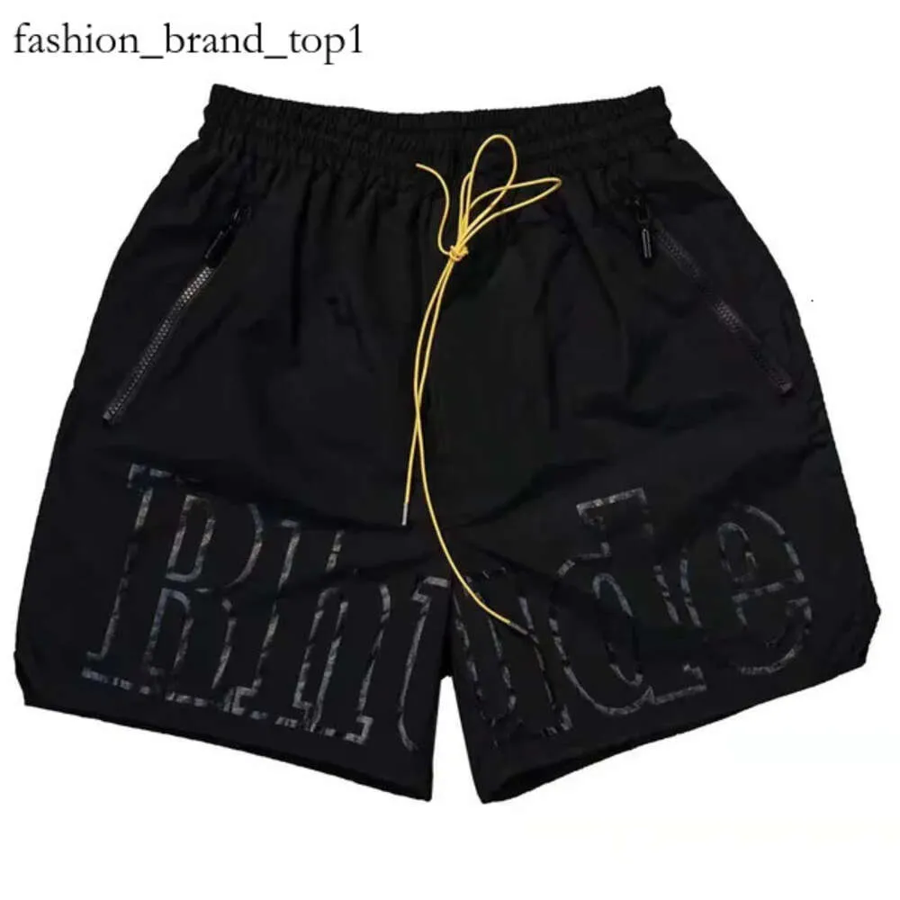 Rhude Korte Zomerkorte Zwembroek voor heren Strandshort Pantaloncini Uomo Atletische korte lengte Ademend mesh Sportkleding Ontwerpers Strandbroeken Ademend Rhude 5898