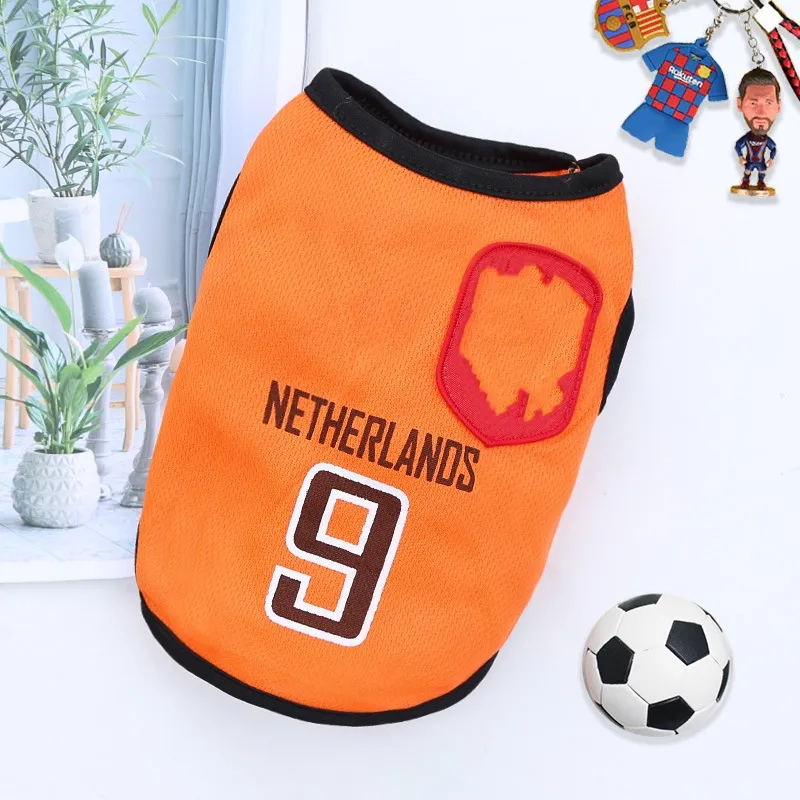 Luxury Dog Apparel Pet Basketball Vest Cool Breathable Pet Puppy Clothes Sportswear Spring Summer Fashion Cotton Shirt