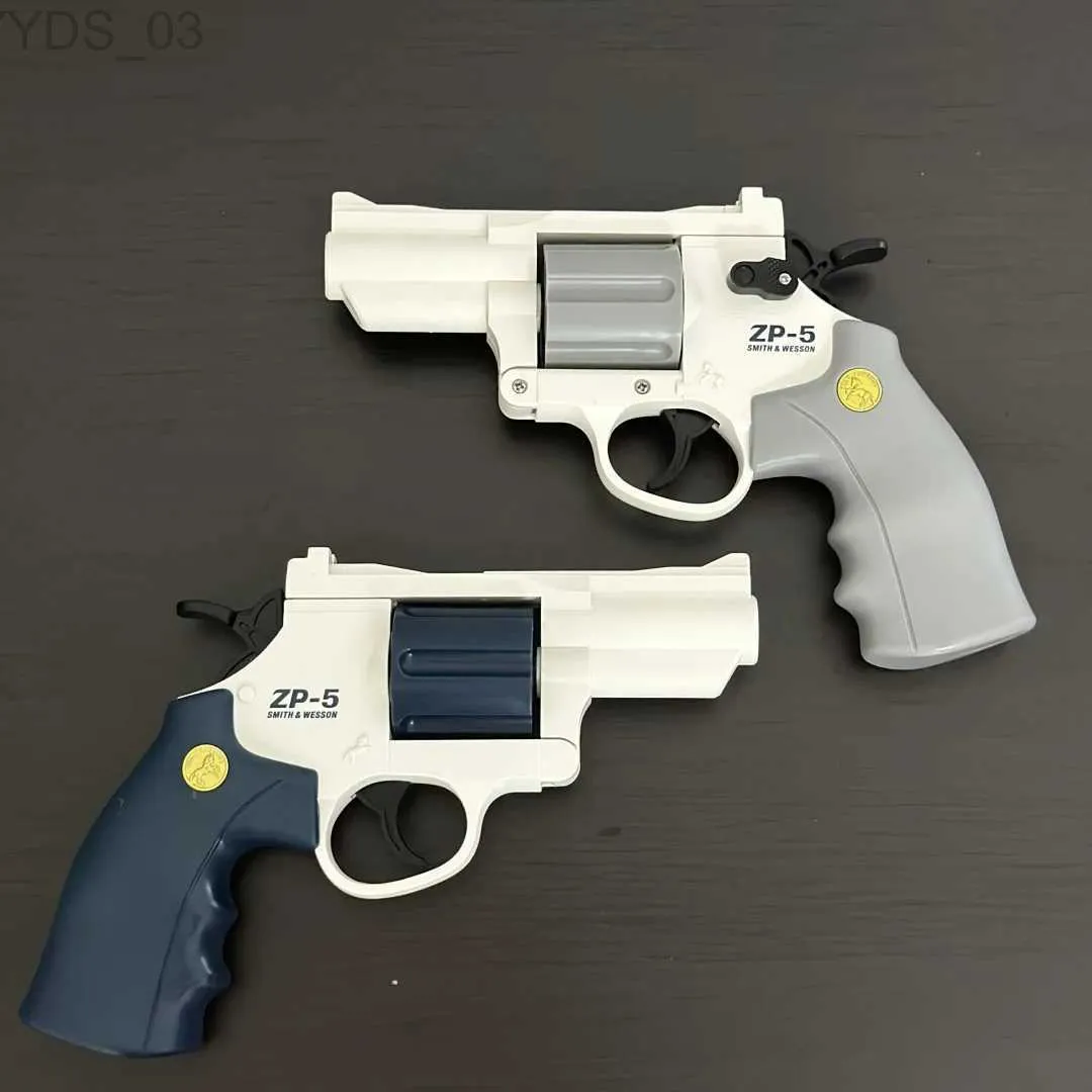 Gun Toys Soft Bullet Toy Gun Revolver for girl boy gifts YQ240307