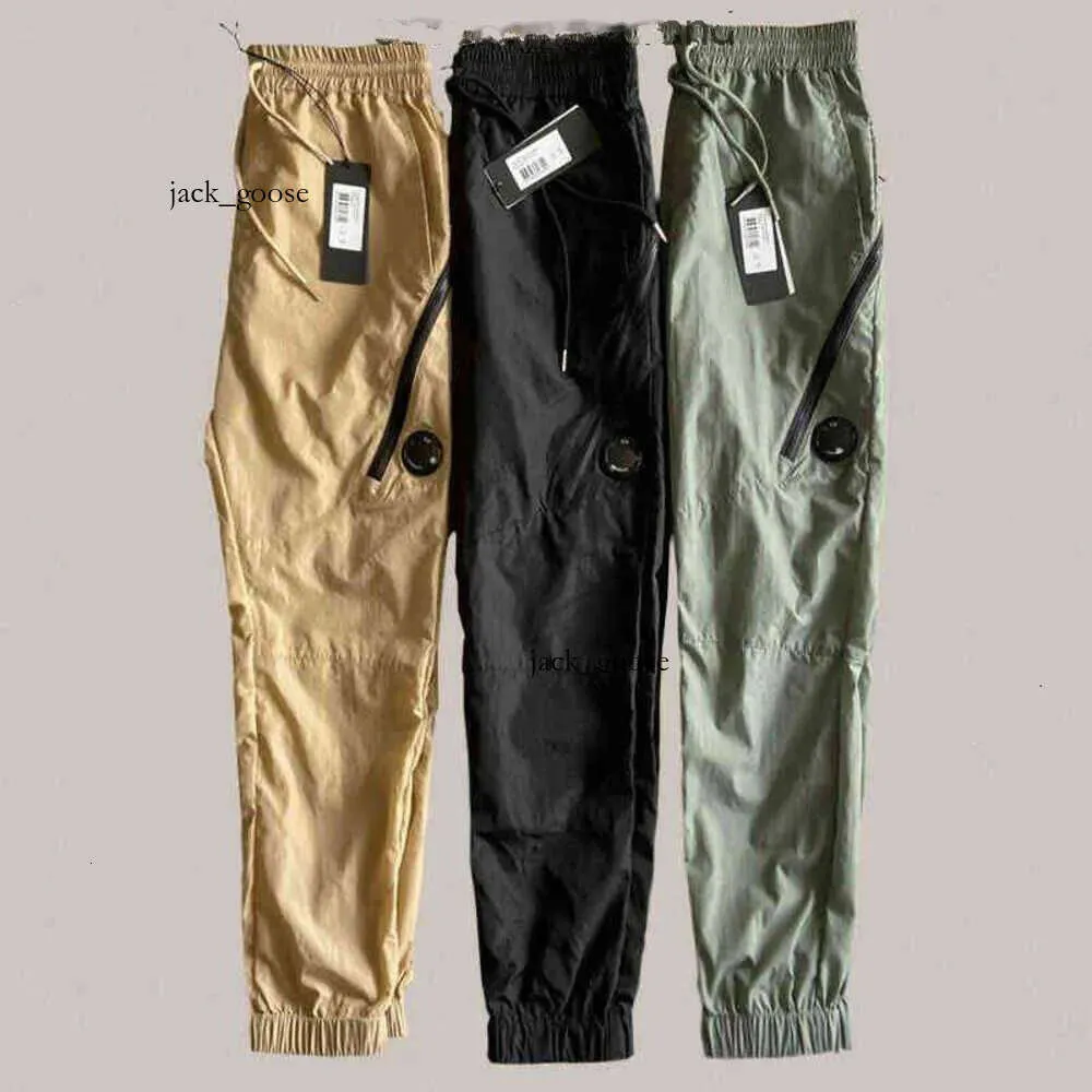 Pantalons pour hommes Cp Companys Nylon Pantalons décontractés imperméables à séchage rapide Décoration de lentilles Pantalons de sport Pantalons de créateur Y2k Cargo Cp Pants Stones Pants 936