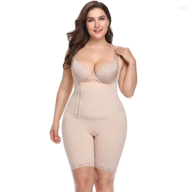 Women's Shapers Shapewear Panti Bustier Corset Sexi Plus Size Bodysuit Women Slim Underwear Correct Waist Shaper Woman Bodi