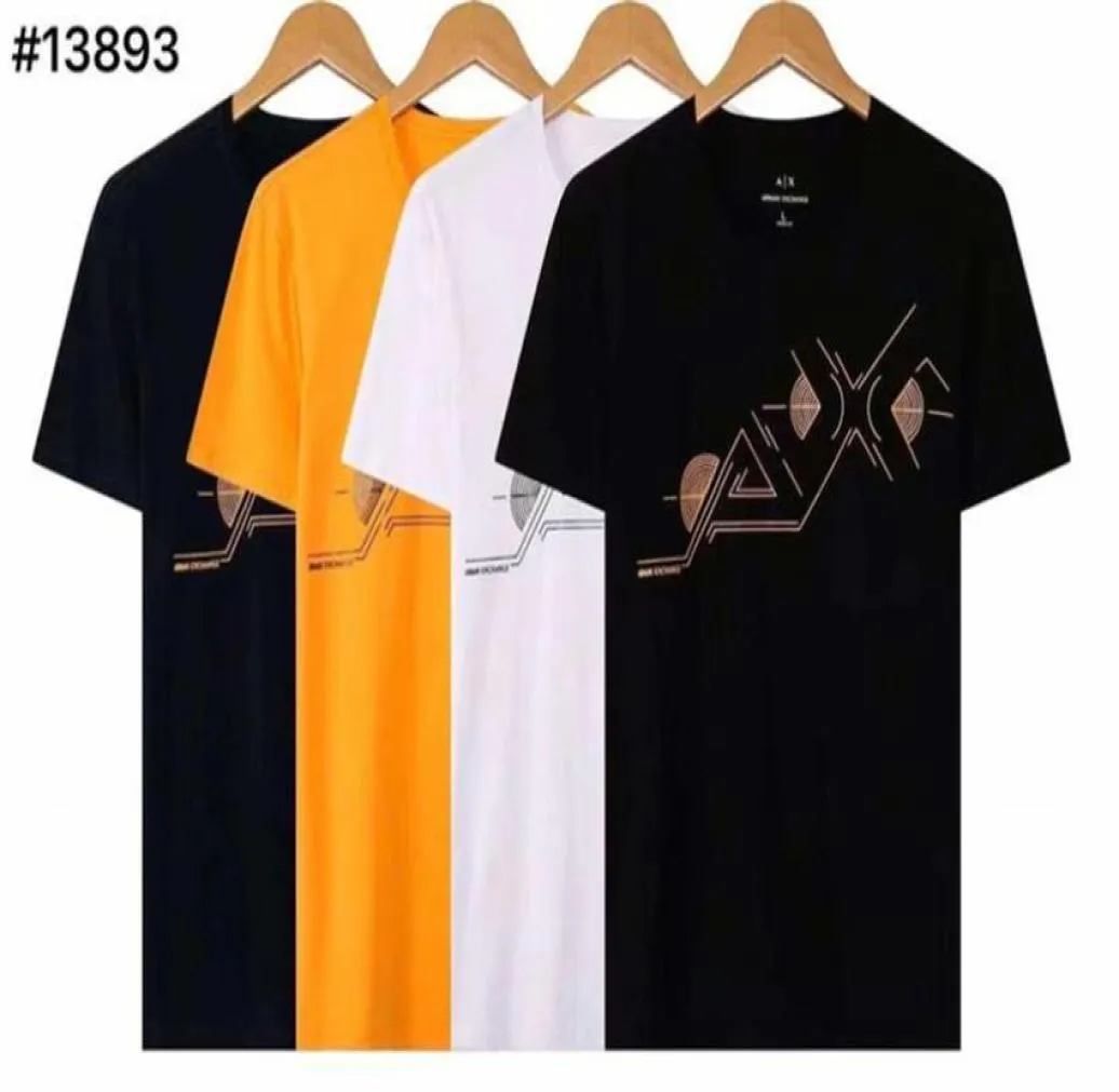 Mens T Shirt طباعة أعلى ل tshirts الموضة الرجال النساء قصيرة الأكمام تي شيرت القطن Tees Crew Neck2924335