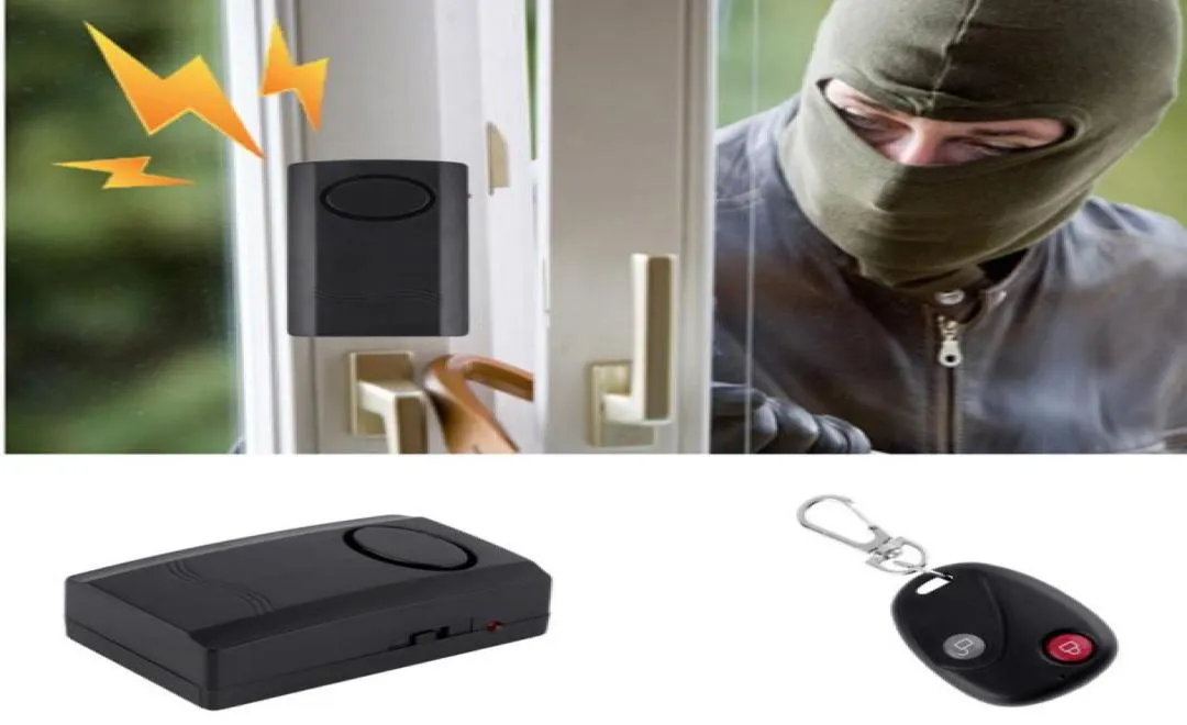 Drahtlose Fernbedienung Vibration Alarm Home Security Tür Fenster Auto Motorrad Diebstahl Sicherheit Alarm Sicher System Detektor8450673