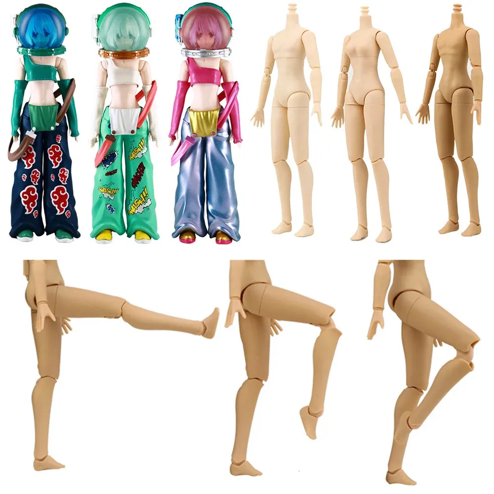 1/6 bjd ob24 anime menina blyth bonecas corpo gelado articulações móveis blyth menino menina boneca corpo 40 conjunta azone s puro neemo obitsus ob24 240301