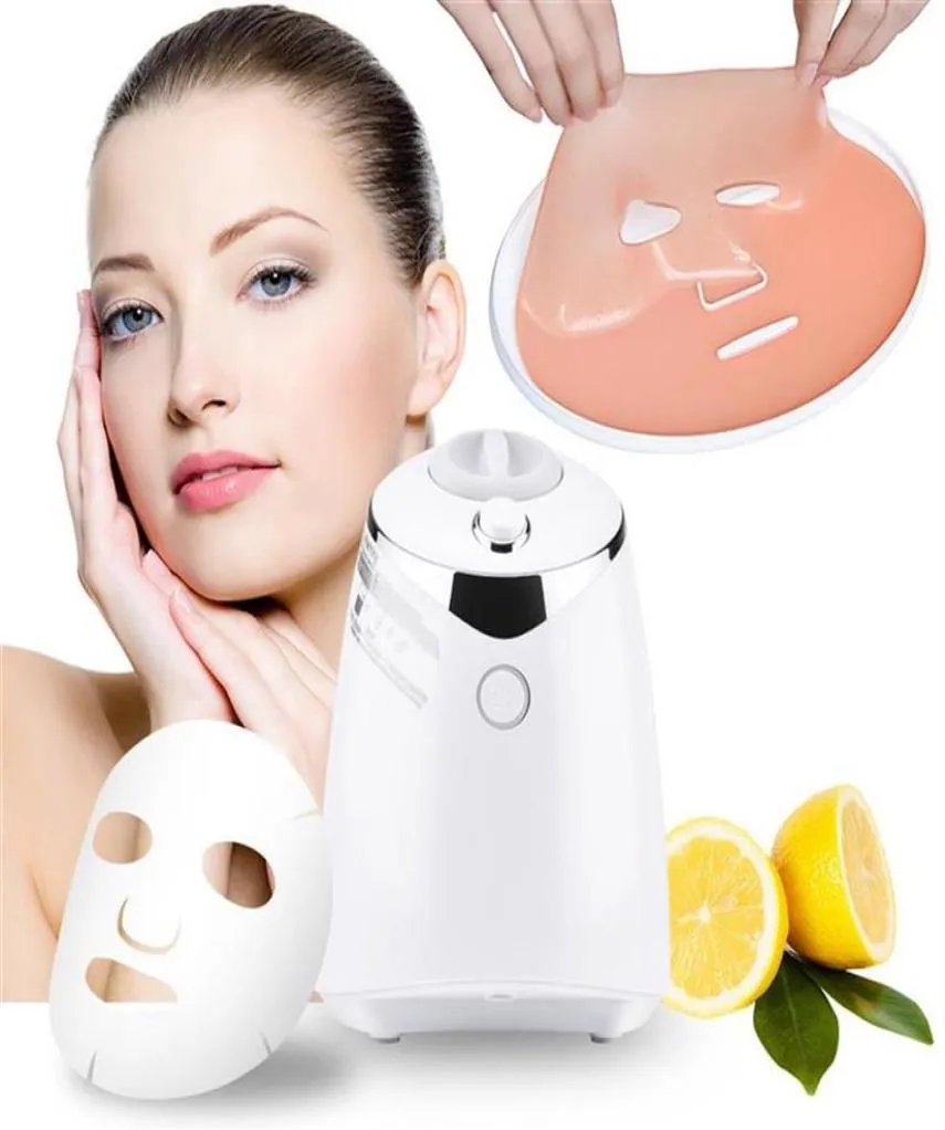 Epacket Fruit Face Mask Machine Maker Automático DIY Natural Vegetal Ferramenta de cuidados com a pele facial com colágeno Salão de beleza SPA Equipme7966201