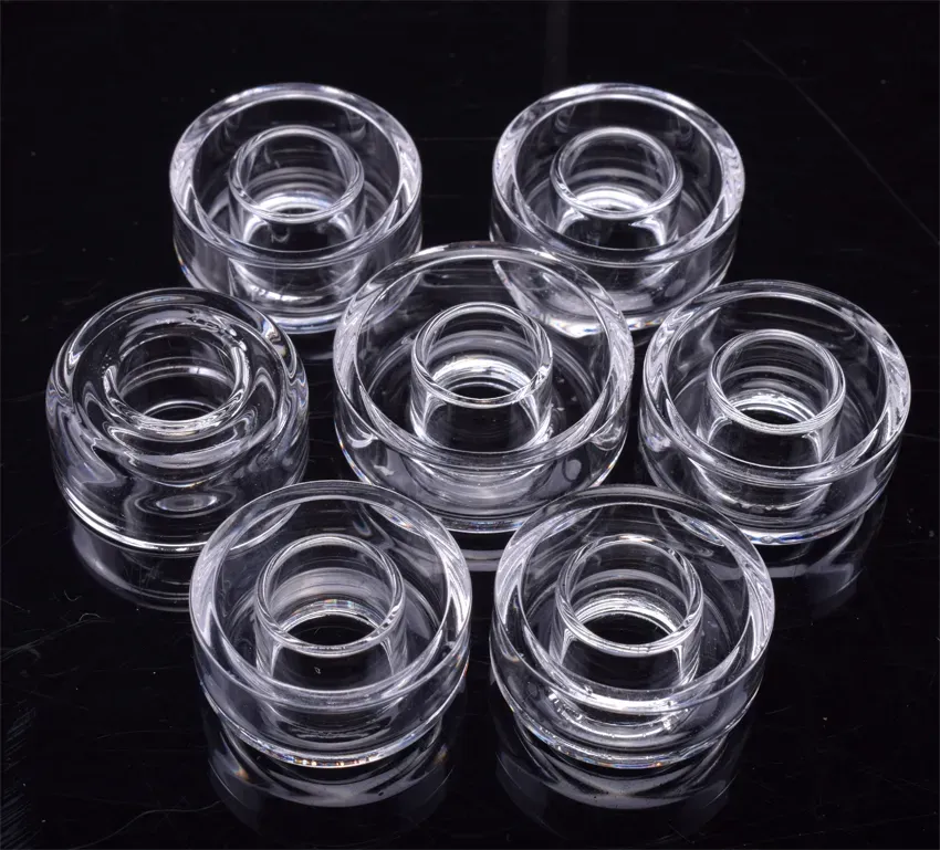 Quartz Dish for Titanium Ti/Qtz Titanium Nail Replacement Quartz Dish Quartz Banger Beracky Cyclone Riptide Glass Spinning Carb Cap