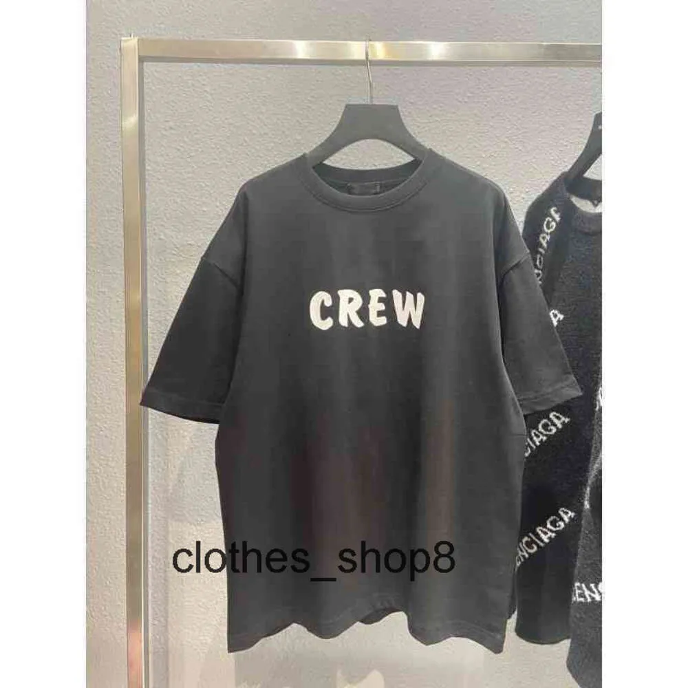 Mode Koppels Balenciga t shirts T-shirts Mannen Zomer Crew Brief Gedrukt Korte Mouwen b Thuis T-shirt Losse voor en Vrouwen IWYK