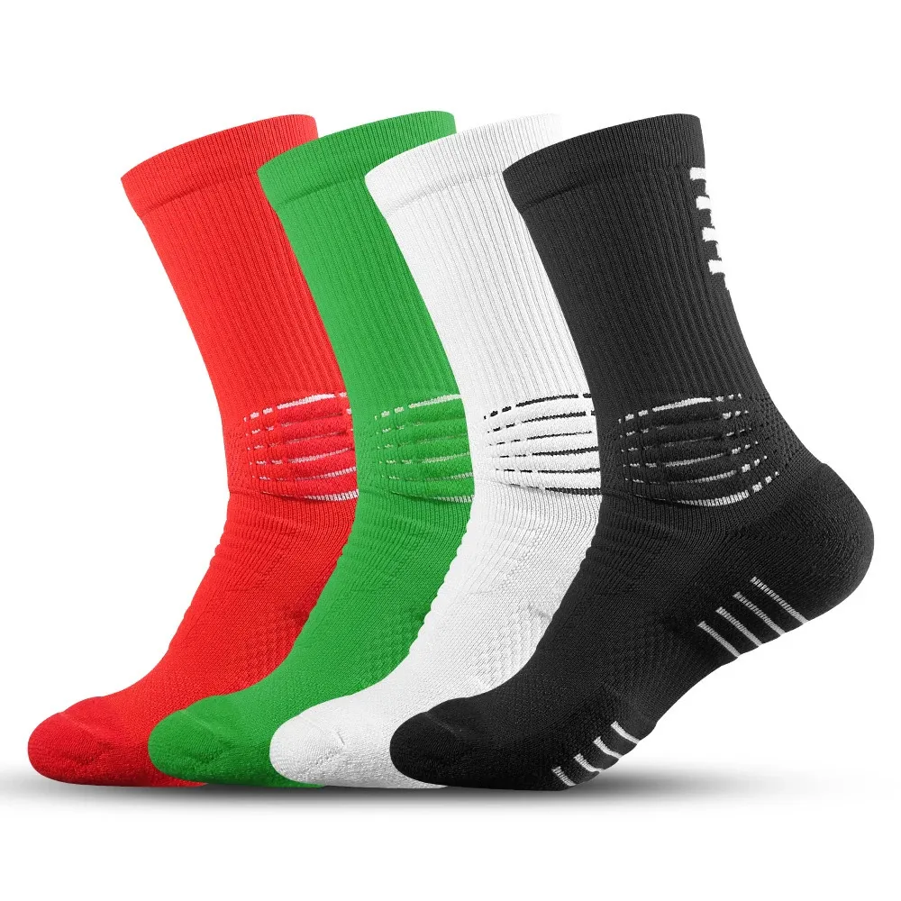 Summer Men Professional Sport Cycling Running Hiking Tennis Socks Breathable NonSlip Compression Soccer Baasploa 240228