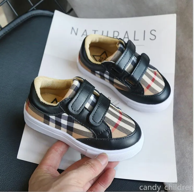 Autumn Kids Shoes For Girl Child Canvas Shoe Boys Sneakers Spring Fashion Children Casual Flat Shoes Storlek 21-30