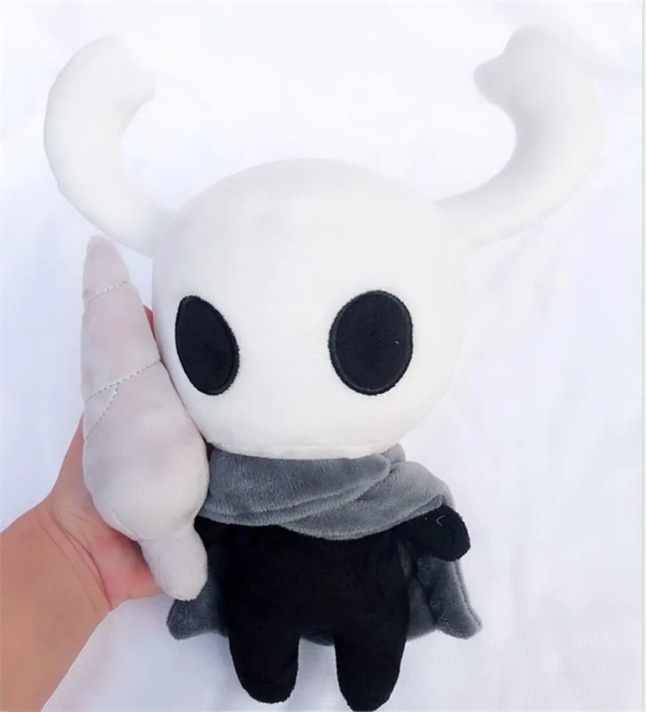 30cm Game Hollow Knight Plush Toys Figure Ghost Plush Stuffed Animals Doll Brinquedos Kids Toys For children Christmas Gift LJ4641955