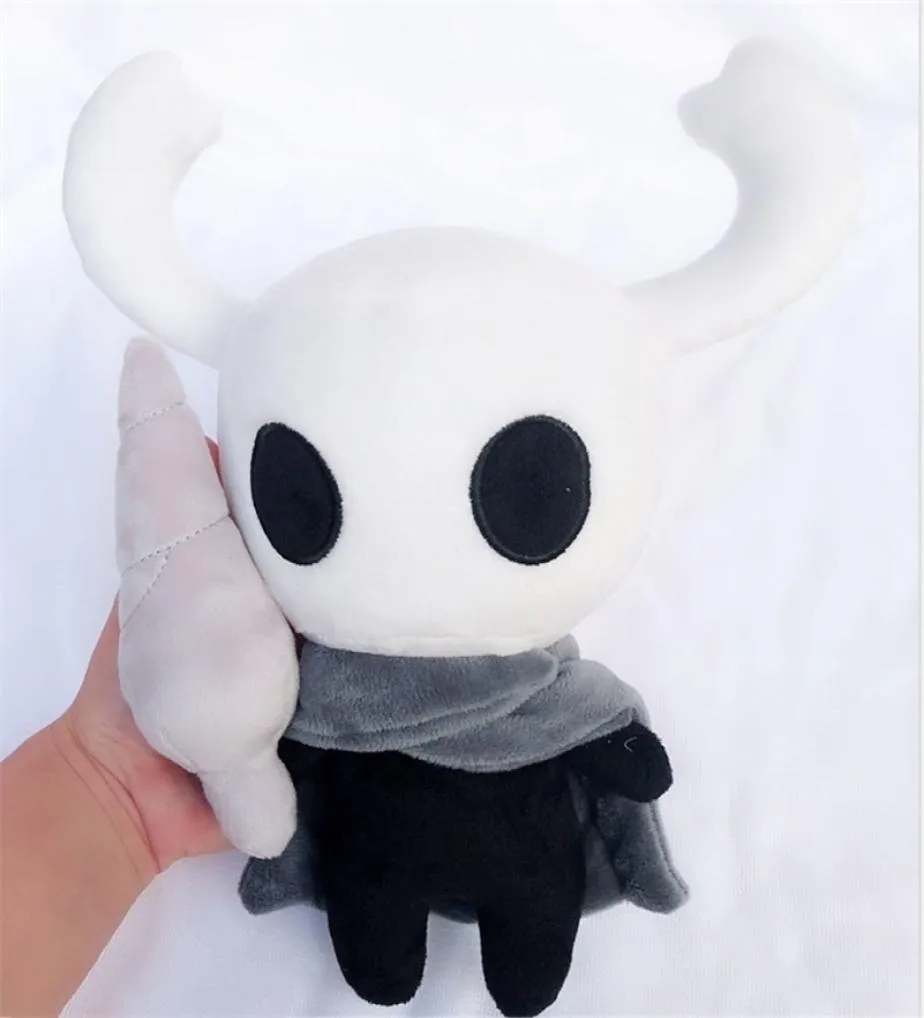 30 cm Game Hollow Knight Knuffels Figuur Ghost Pluche Knuffels Pop Brinquedos Kinderen Speelgoed Voor kinderen Kerstcadeau LJ4641955