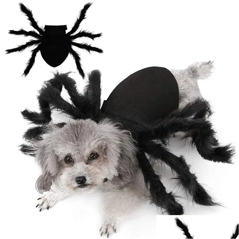 Kat Kostuums Halloween Spider Voor Hond Huisdier Party Supply Cosplay Kleine Middelgrote Honden En S 220923 Drop Delivery Dhrwc