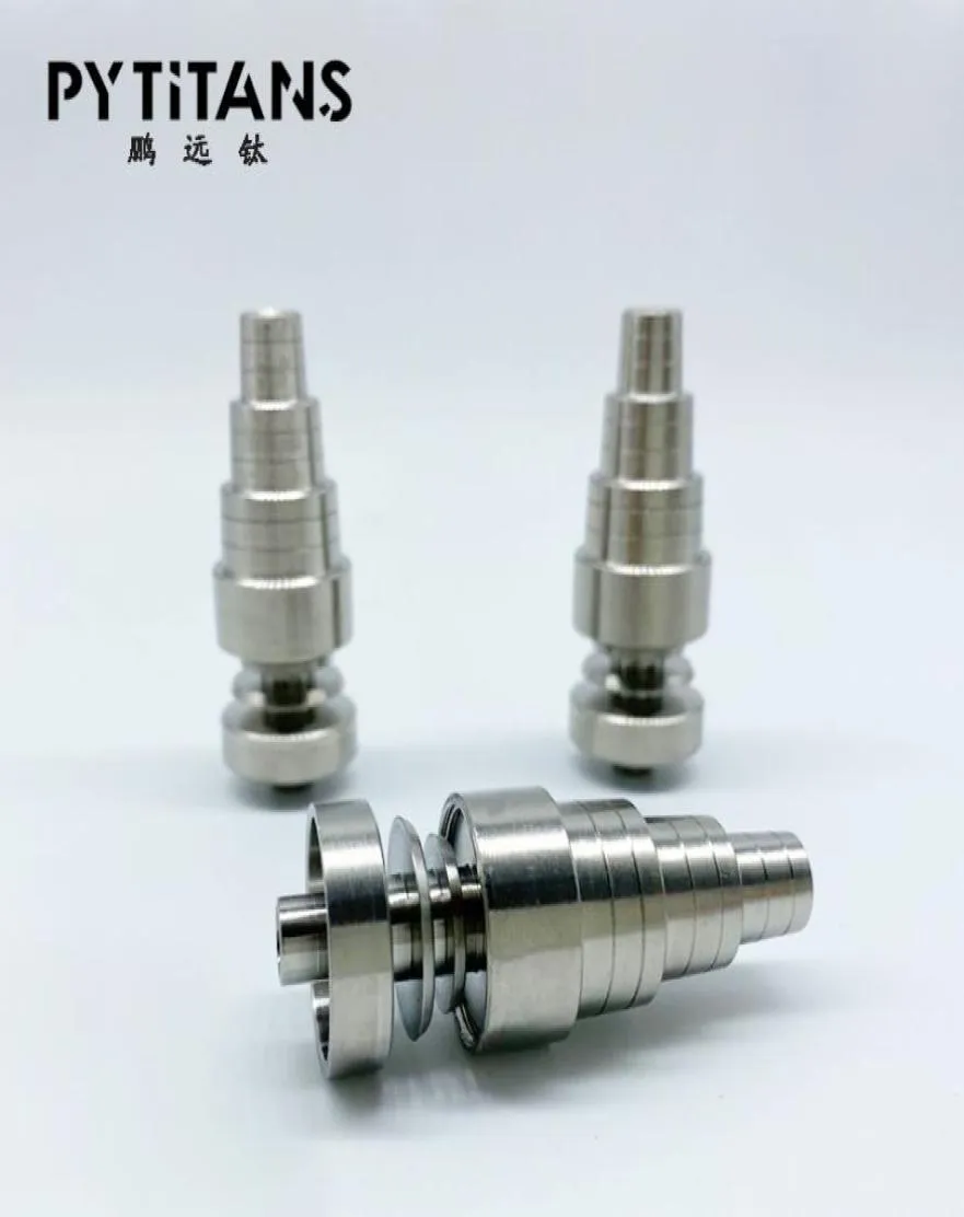 Accessori per fumatori senza cupola in titanio adatti sia per giunti maschio femmina da 10 mm, 14 mm che 19 mm1400426