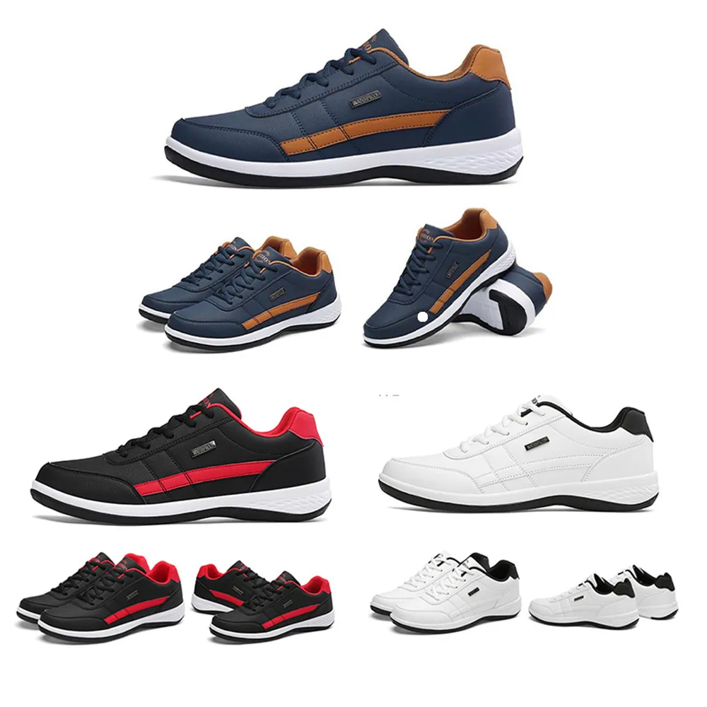 Chaussures de sport décontractées en cuir pour hommes, légères, respirantes, à la mode, de course, grandes planches, cool 41, nouvelle collection été