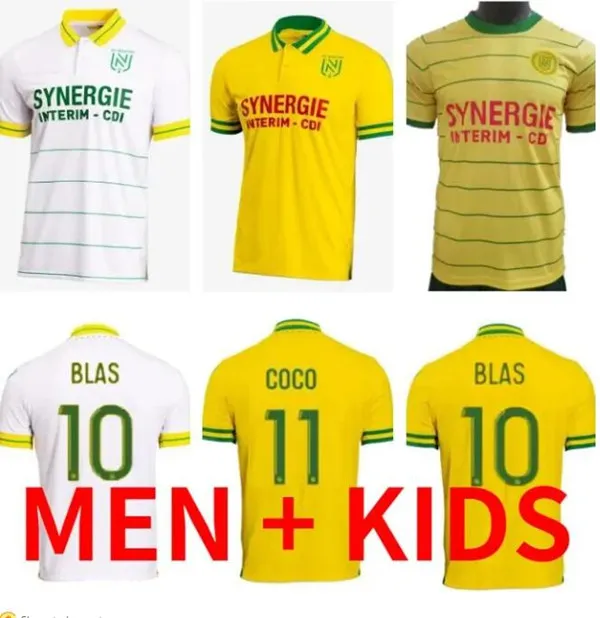 2023 2024 MAILLOTS FC NANTES SOCCER SHIRT SISSOKO 17 ETOILE PALLOIS 24 GIROTTO COULIBALY BLAS BLAS MUANI 3RD M. MOHAMED COCO CHIRIVELLA SPORTSWEAR 80周年記念