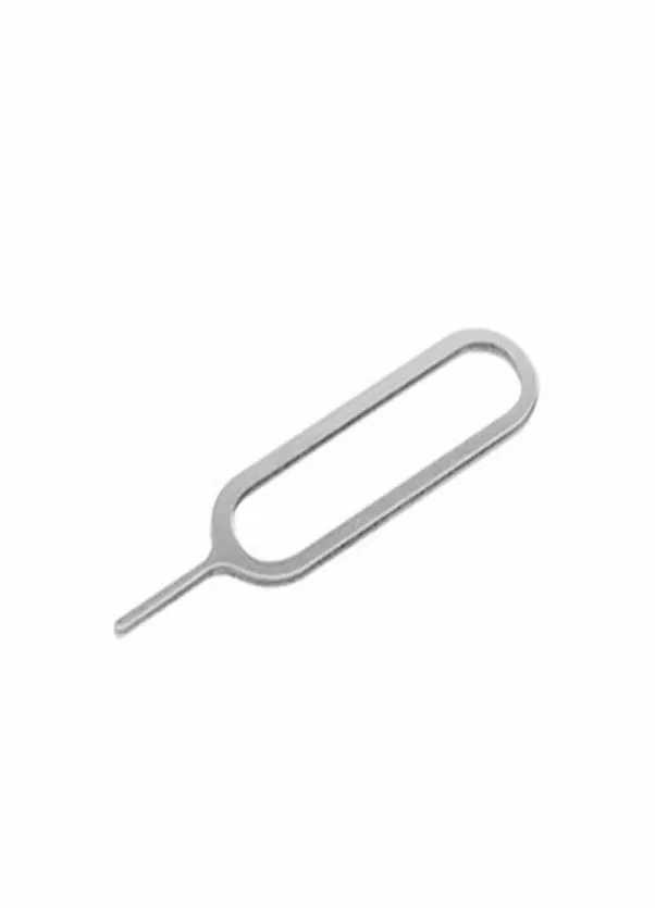 10000 pièces / lot pas cher bonne broche de carte SIM aiguille support de plateau d'outil de téléphone portable broche d'éjection en métal récupérer la broche de carte pour IPhone huawei wh3357252