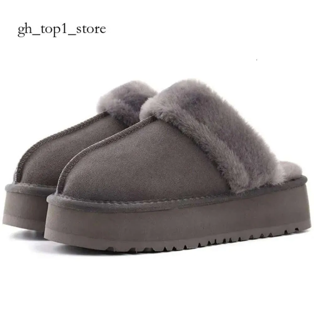 2024 Designer Fluffy Snow Uggg Boots Ug Mini Women Winter Uglies Australia Tasman Platform Ug Boot Fur Slipper Ankle Wool Shoes Sheepsk 193