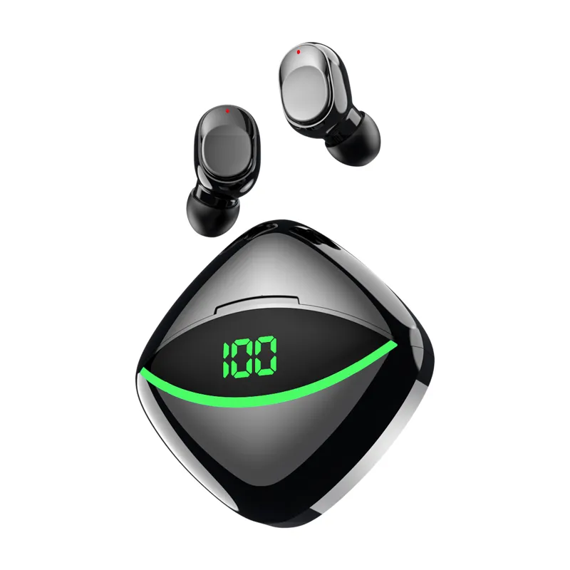 Y-One Tws Ohrhörer, kabellose Gaming-Kopfhörer, Bluetooth 5.3, Stereo-Sound, LED-Digitalanzeige, Touch-Steuerung, In-Ear-Headset-Kopfhörer für Mobiltelefone