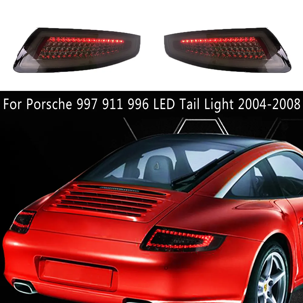 Auto Styling Achterlicht Voor Porsche 997 911 996 Led-achterlicht 04-08 Streamer Richtingaanwijzer Rem achteruit Inparkeren Running Lights