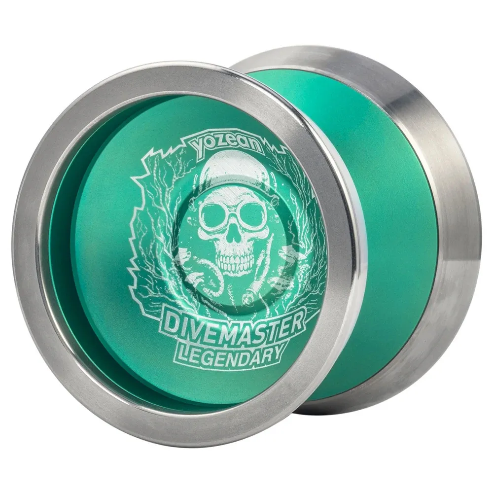 Yozean Yoyo Professional inpronsive Yoyo Divemaster Legendary 7075 알루미늄 합금 링 Yoyo Ball Toys1A3A5A 240304