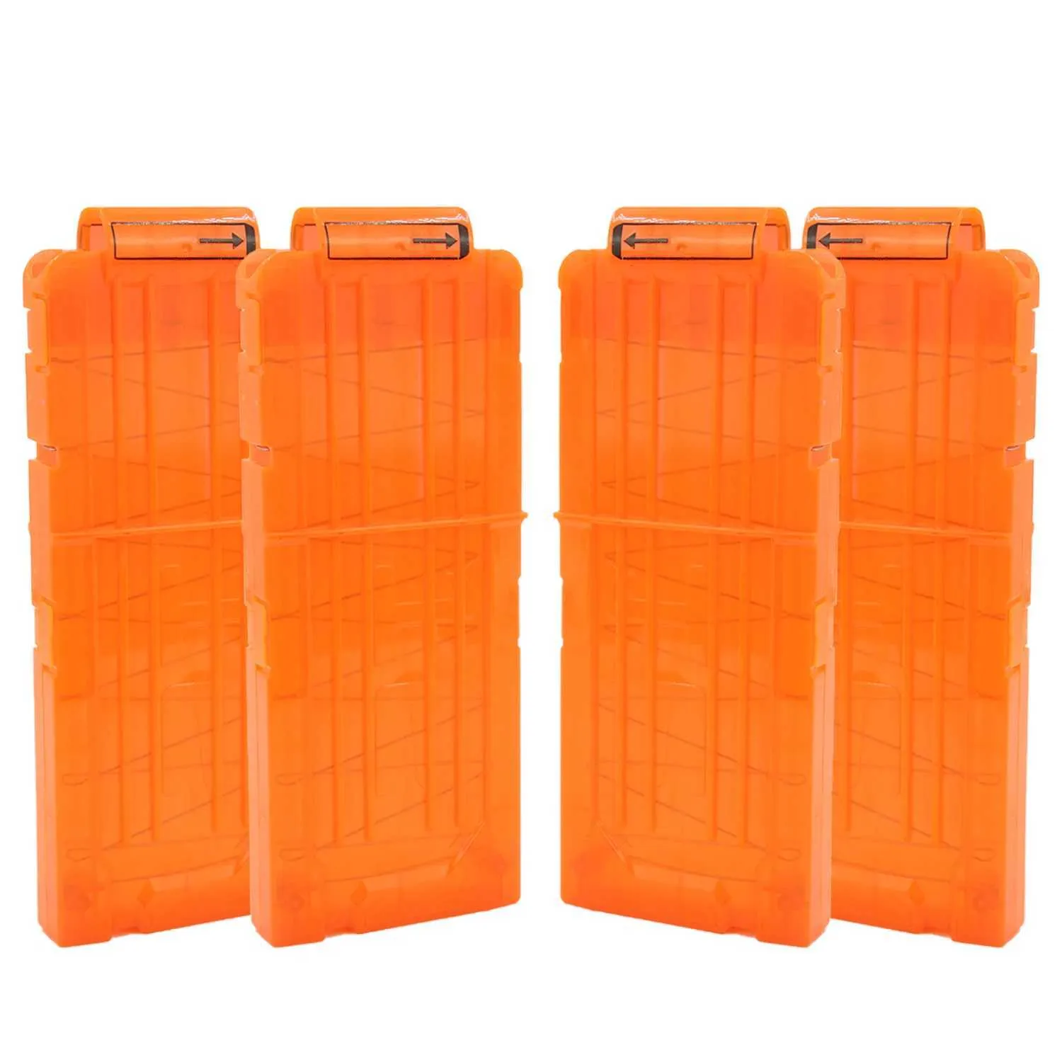 Gun Toys Clips for soft ekinda bullet 12 clips for dart gun Nerf toy 240307