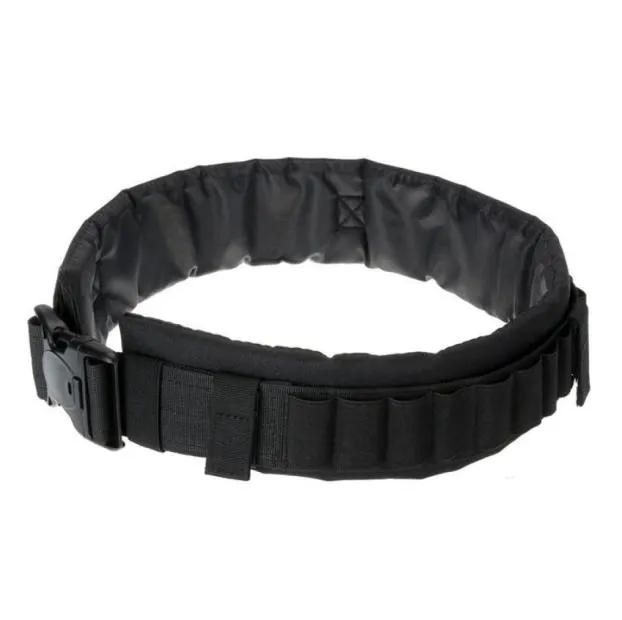 Taktisk SGUN -jakt 25 Shell Bandolier Ammo Belt Thicken Nylon Combat Vandring Sport utomhusutrustning Belt1585905