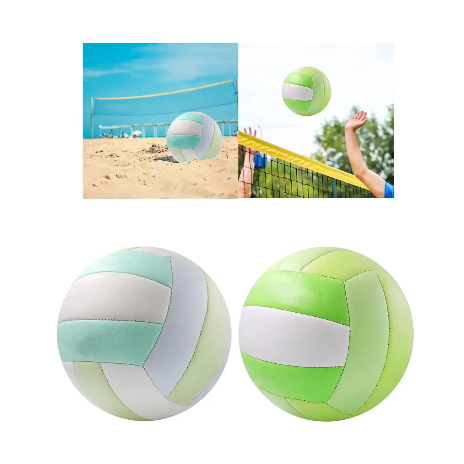 Official Size 5 Volleyball Training Play Professional Standard Beach Game Volleyball for Kids Girls Boys Beginners Adults