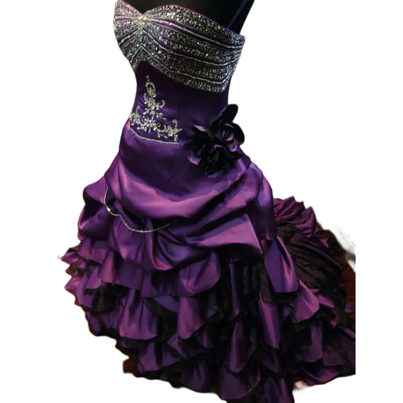 purple vintage prom dress A Line Lace Long Blue Evening Dress J7984 JulyProm Featuring a delicate floral that exudes classic charm Purple Prom Dresses formalgowns