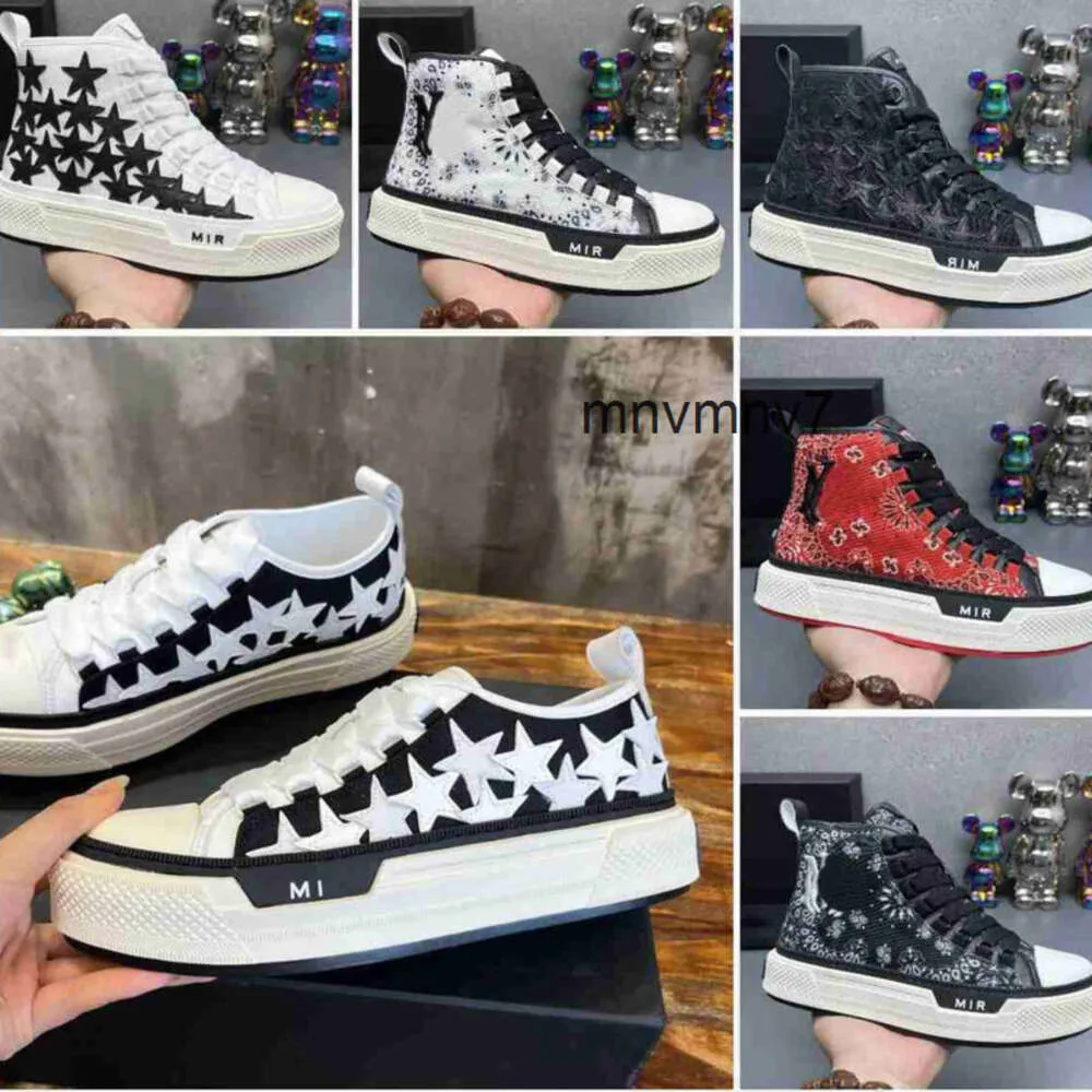 LOW COURT Amirliness Top Amari SKEL i hochwertige Amri STARS Amirirliness Herren am TOP Ami Leder Canvas Ri Hohe Schuhe Größe Sneakers 39-46