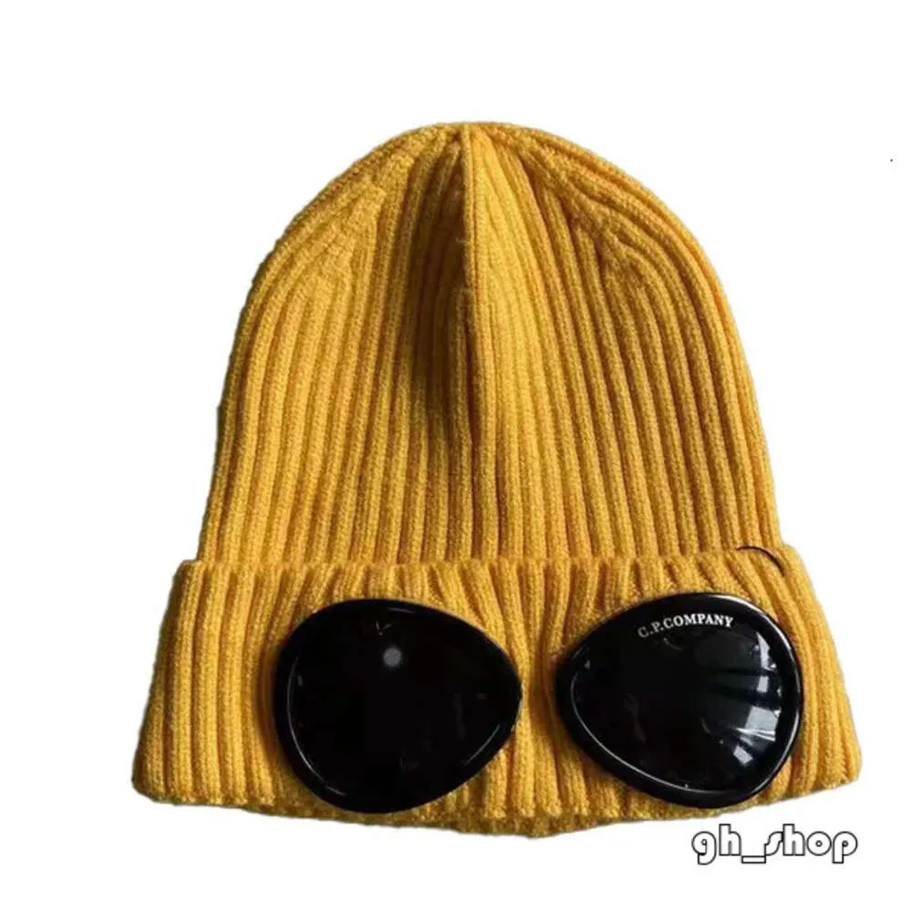 CP Caps Heren Designer Geribbelde Gebreide Lenshoeden Dames Extra Fijne Merinowol Brilbeanie Officiële Website Versie 578