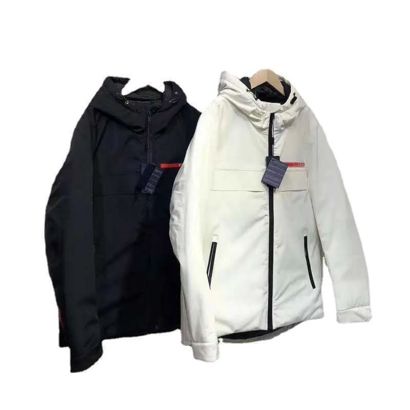 Parka in piumino da uomo Piumino da uomo di marca di abbigliamento sportivo e per il tempo libero nuovissimo piumino corto da uomo in versione coreana