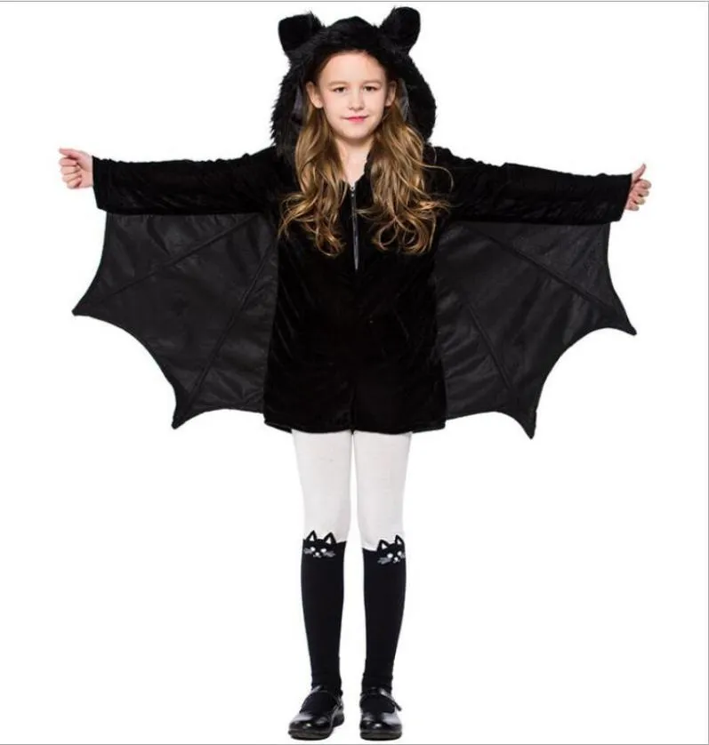 Halloween-Kleidung für Kinder, Erwachsene, Kinder, Mädchen, Overall, Batman-Kostüm, Cosplay, Damen, Halloween-Kostüme, Tanzball, Party4056928