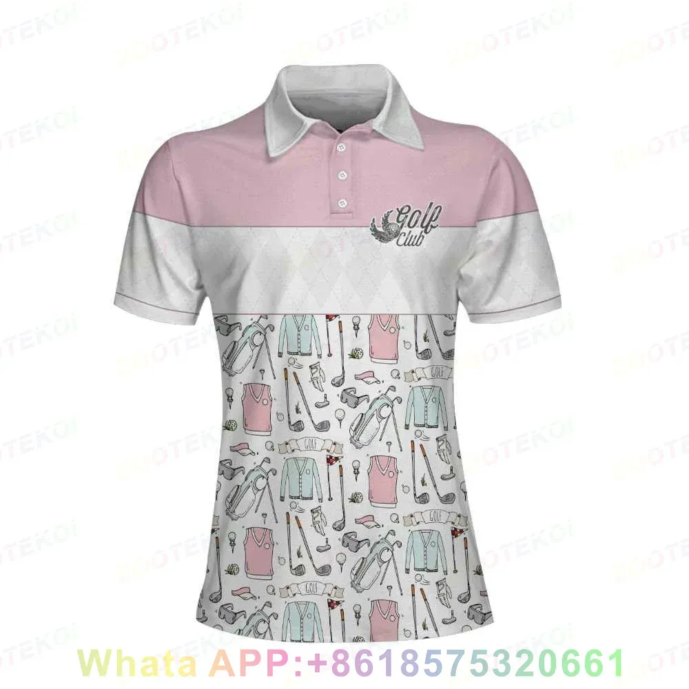Pantalon de golf pour femmes Slim Fit Comfort Comfort Short Short Polo Polo extérieur Sports Badminton Pingpong Fashion Femme Tshirt