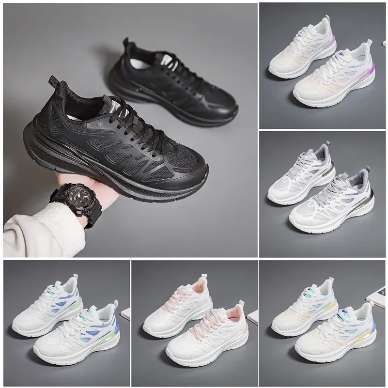 New men women shoes Hiking Running flat Shoes soft sole fashion white black pink bule comfortable sports Z1125 GAI